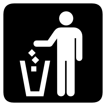 Download free trash person icon